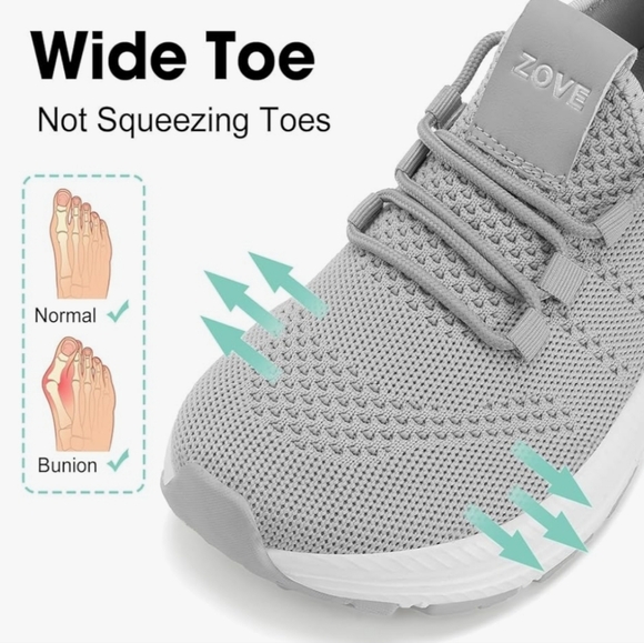 Women’s Athletic Shoes - Gray and Orange - Picture 2 of 13